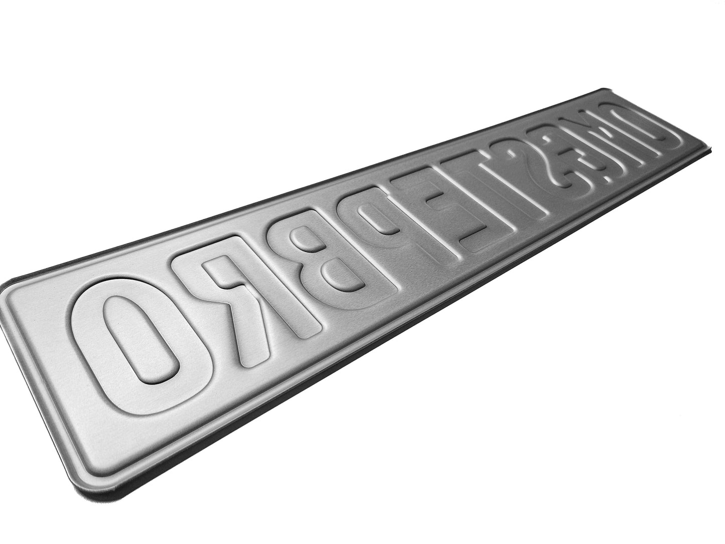 OMGSTEPBRO Euro Plate