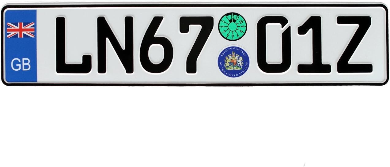 Great Britain Stock Plate - Random Characters