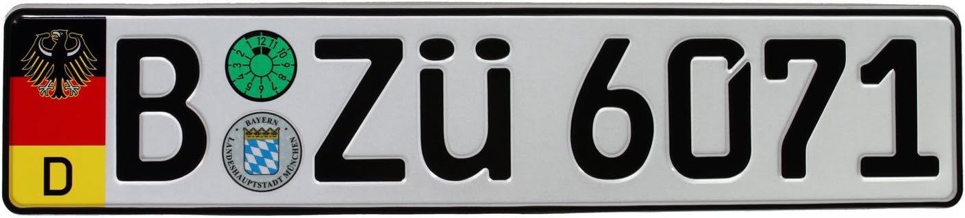 COA Stock Plate - Random Characters