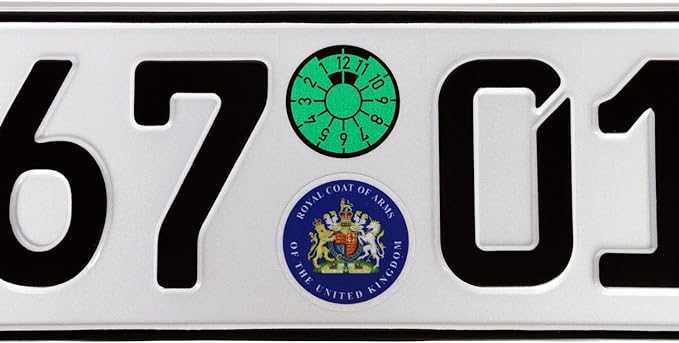 Great Britain Stock Plate - Random Characters