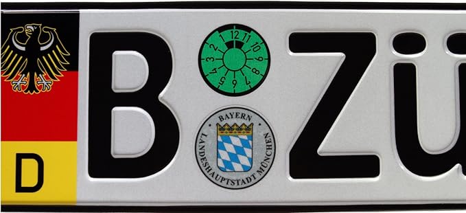 COA Stock Plate - Random Characters