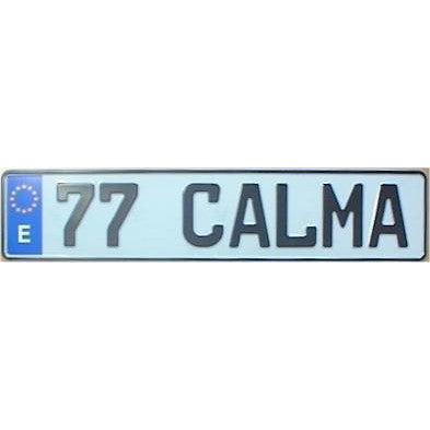 Spain License Plate