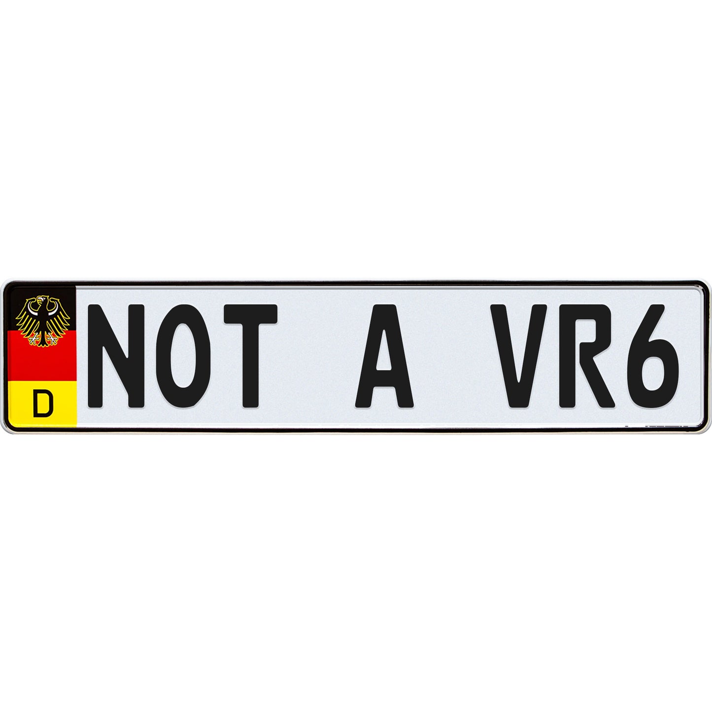 German Coat of Arms License Plate