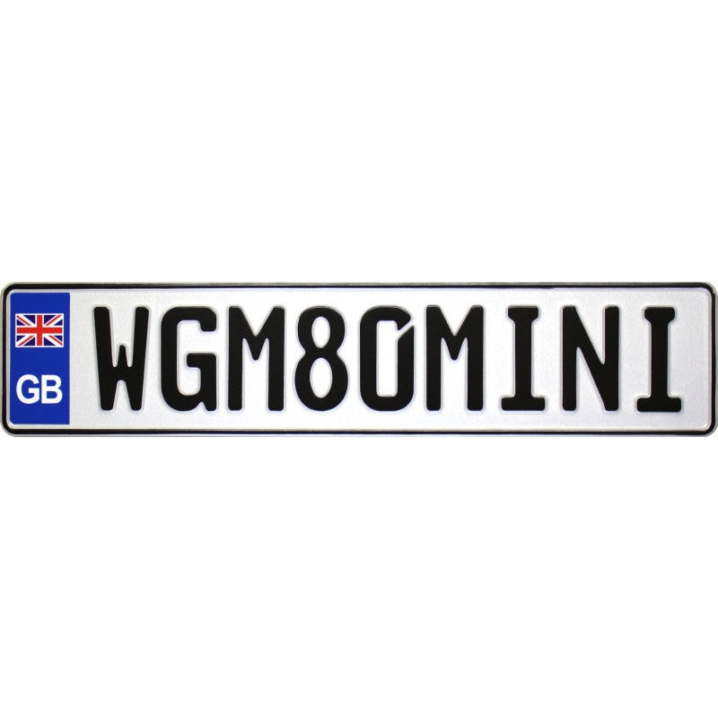 Great Britain License Plate