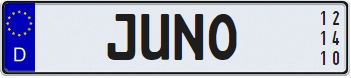Name Plates with Expiration Date