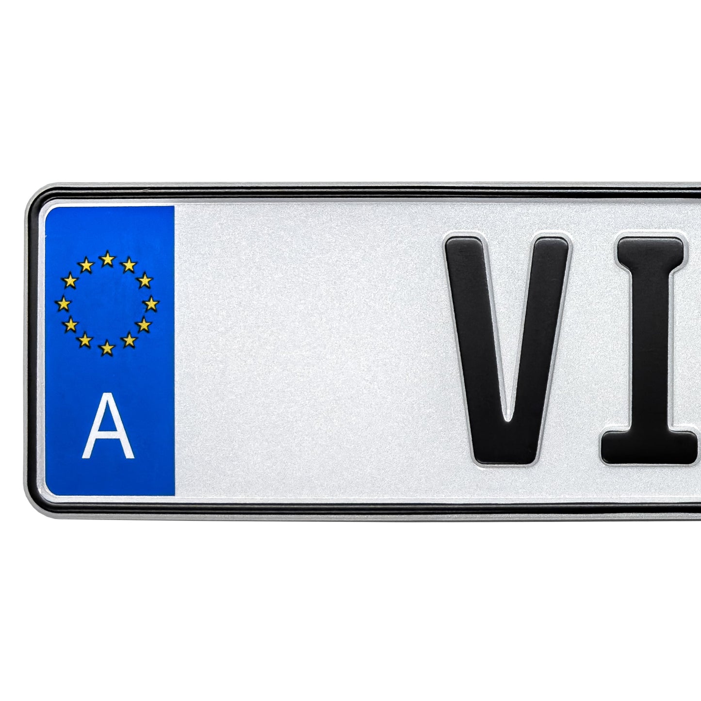 Austria License Plate