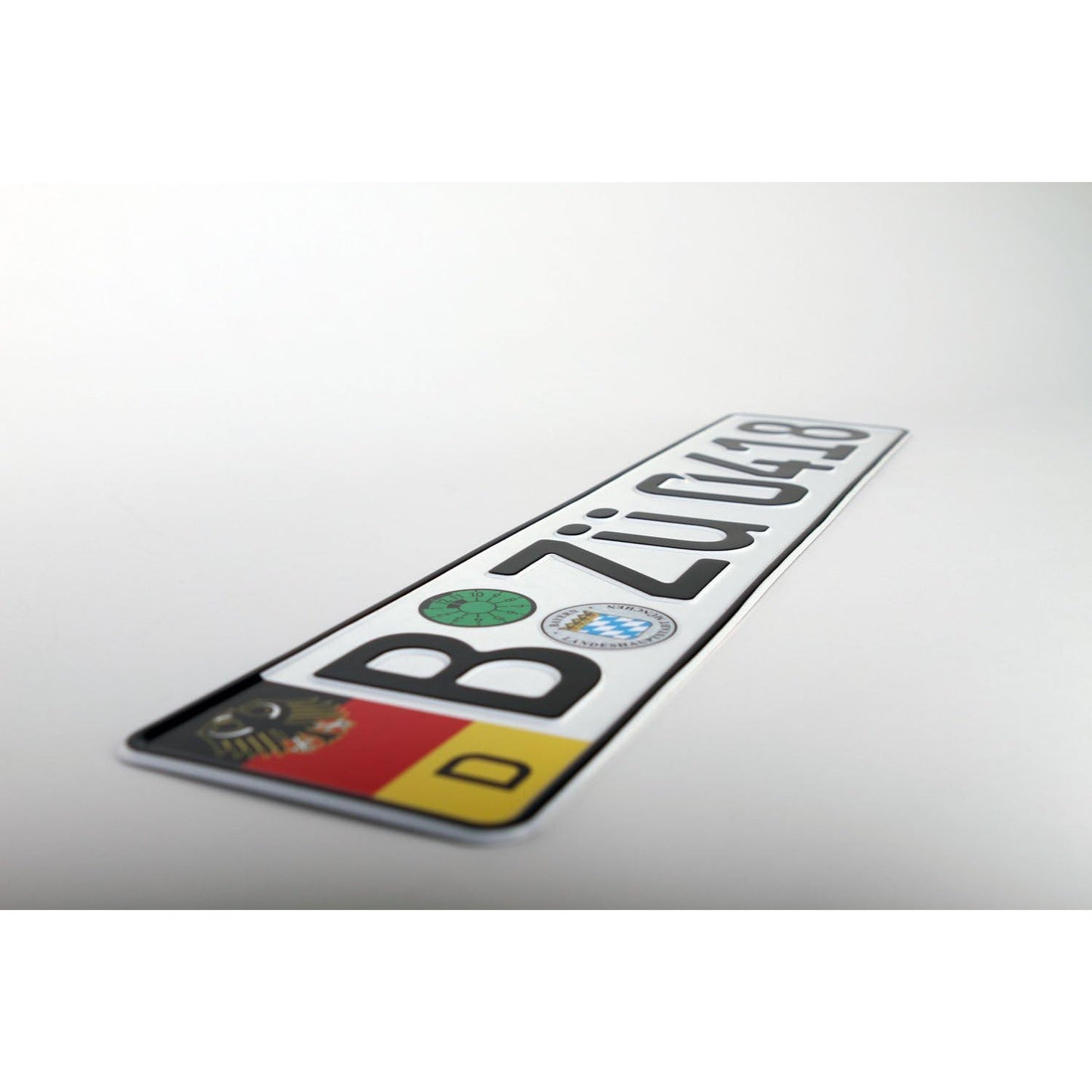 COA Stock Plate - Random Characters