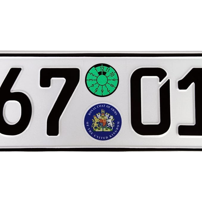 Great Britain Stock Plate - Random Characters