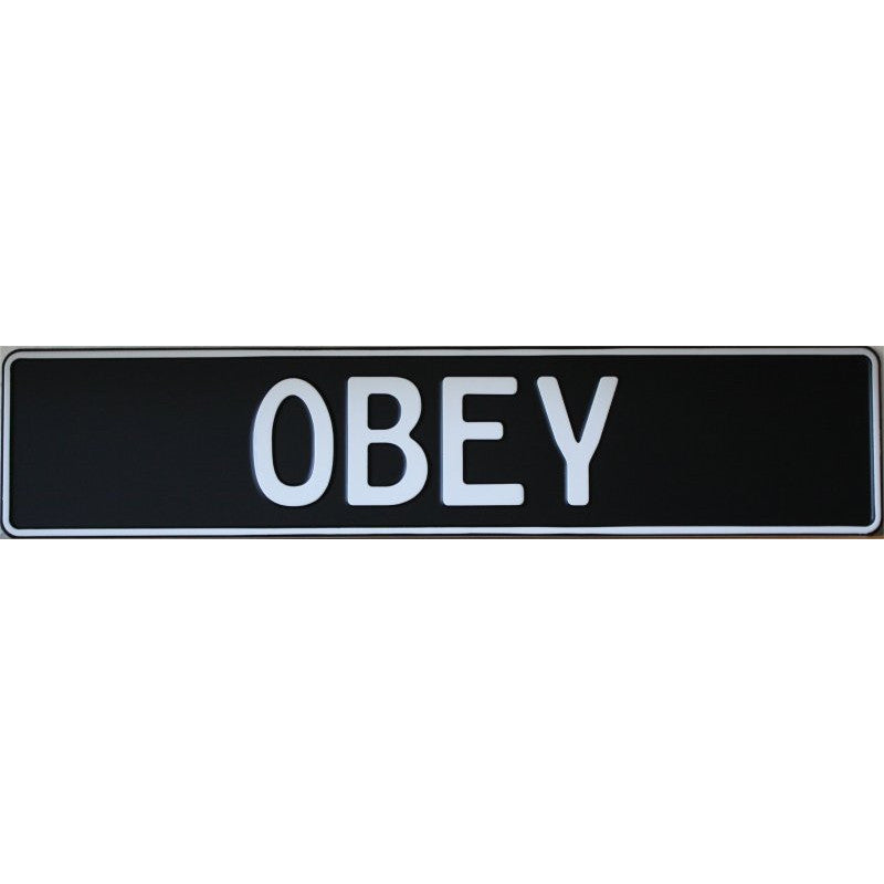 white on black plate