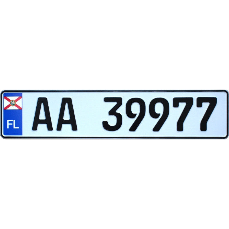 Florida Europlate