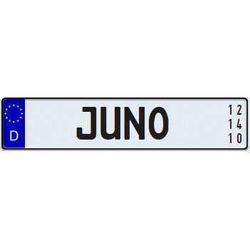 Name Plates with Expiration Date