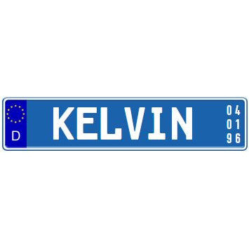 Name Plates with Expiration Date
