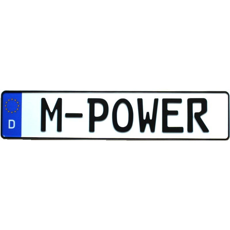 German License Plate