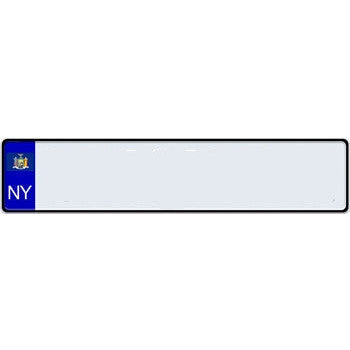 US State Euro License Plate