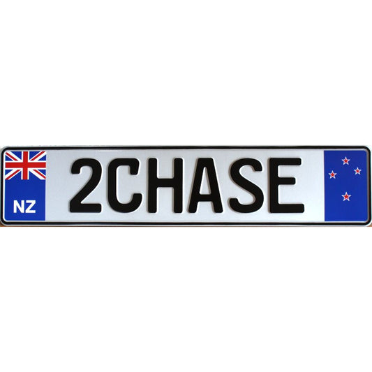 New Zealand License Plate