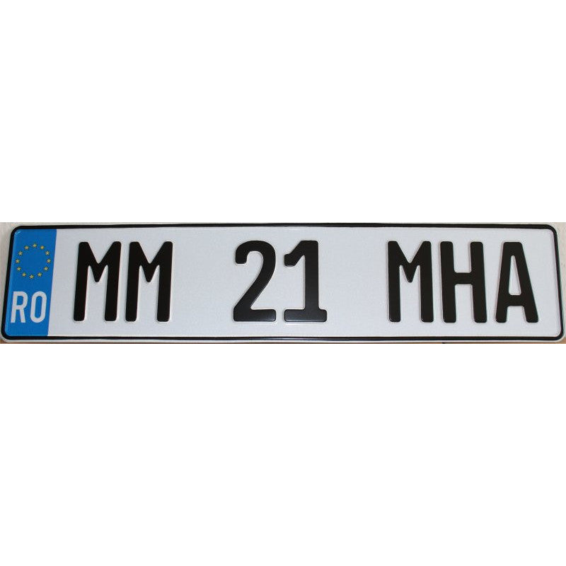 Romania License Plate