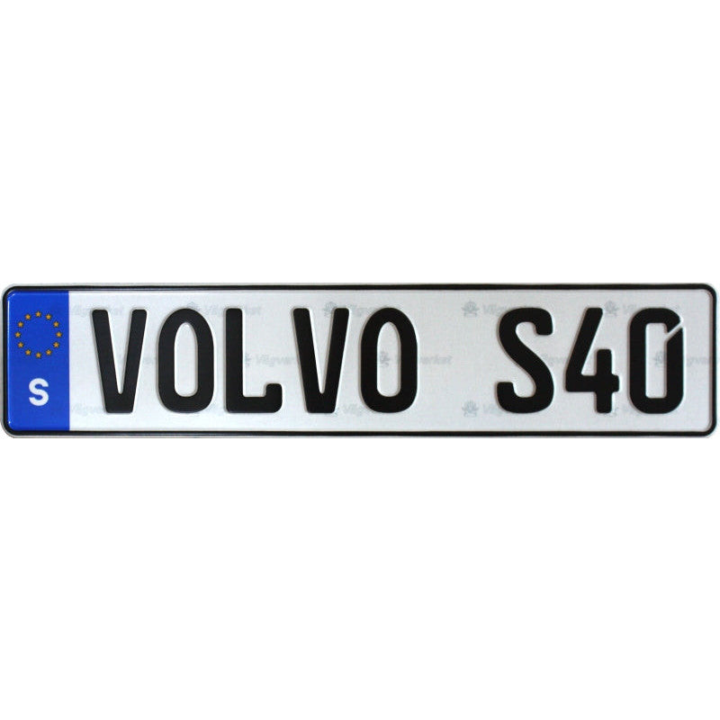 Sweden License Plate