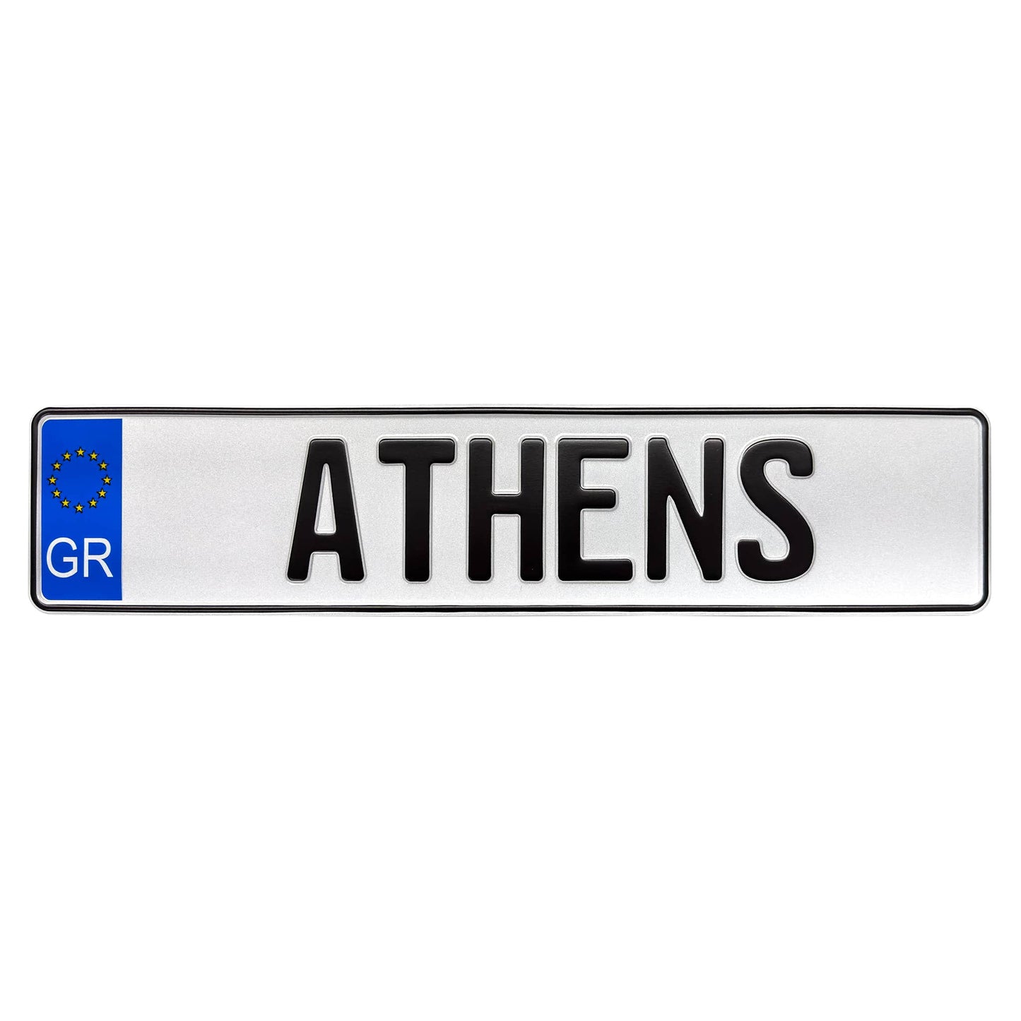 Greece License Plate