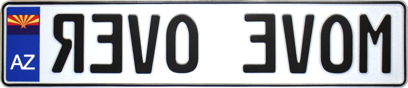 Arizona Euroflag License Plate