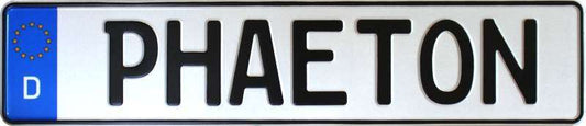 10 German License Plates