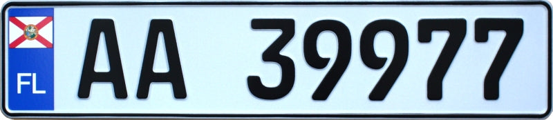 Florida Europlate