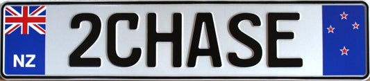 New Zealand License Plate
