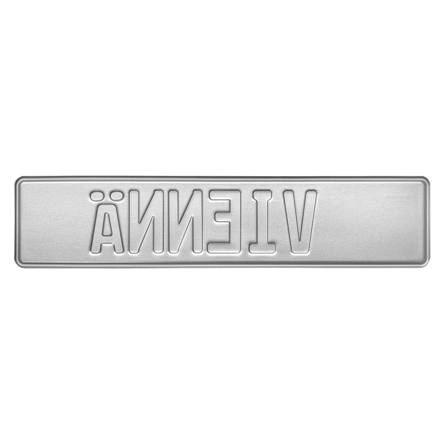 Austria License Plate