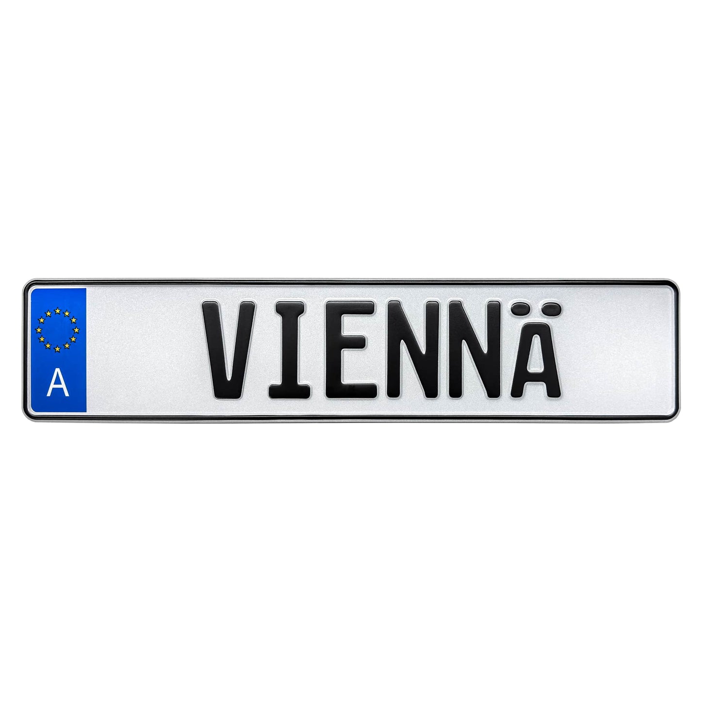 Austria License Plate
